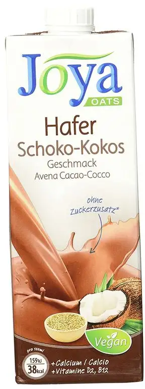 Hafermilch von Joya Milchalternativen - Hafer Drink, Vegan, Laktosefrei, ohne Zuckerzusatz - Hafer liefert viele wertvolle Nährstoffe - 10er Pack (10x1l)