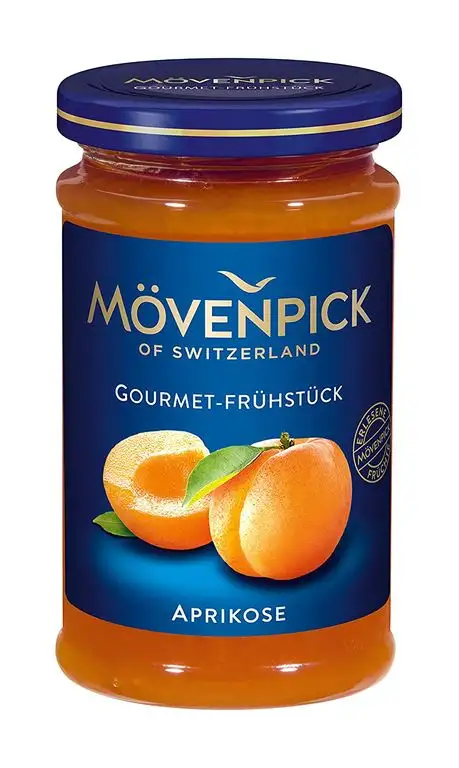Mövenpick Gourmet-Frühstück Aprikose, Fruchtaufstrich, 250 g