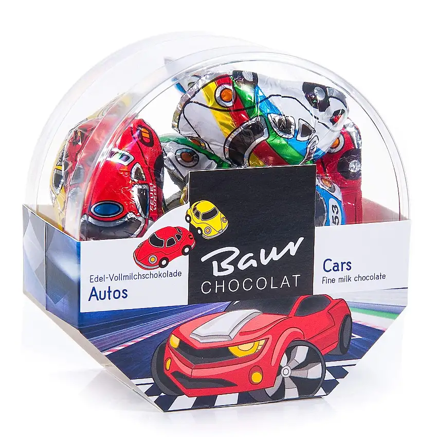 Baur Edelvollmilch-Schokoladen Autos 1x180g