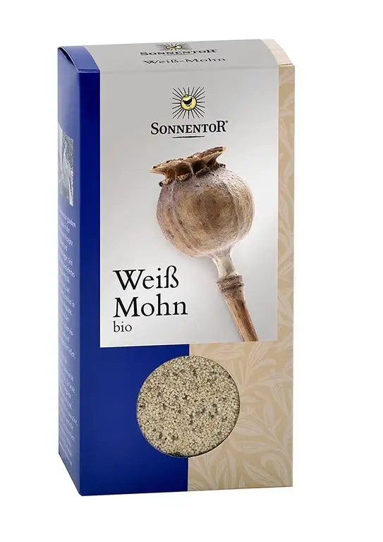 Sonnentor Weiß-Mohn, 2er Pack (2x 150 g) - Bio