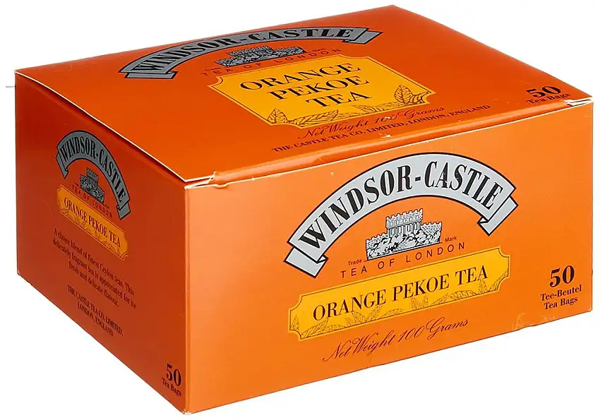 Windsor Castle Orange Pekoe Tea, 2er Pack (2 x 100 g)