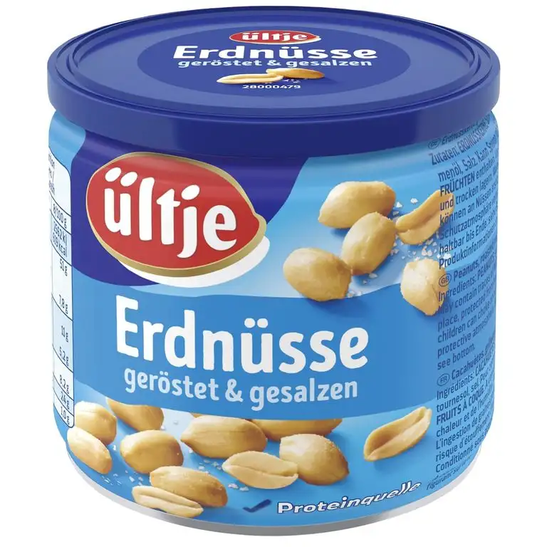 ültje Erdnüsse, geröstet und gesalzen, 200 g