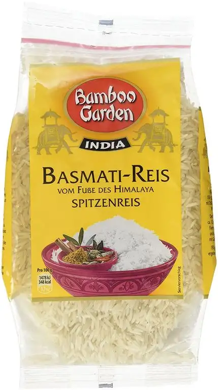 Bamboo Garden Basmati-Reis, 2er Pack (2 x 500 g)