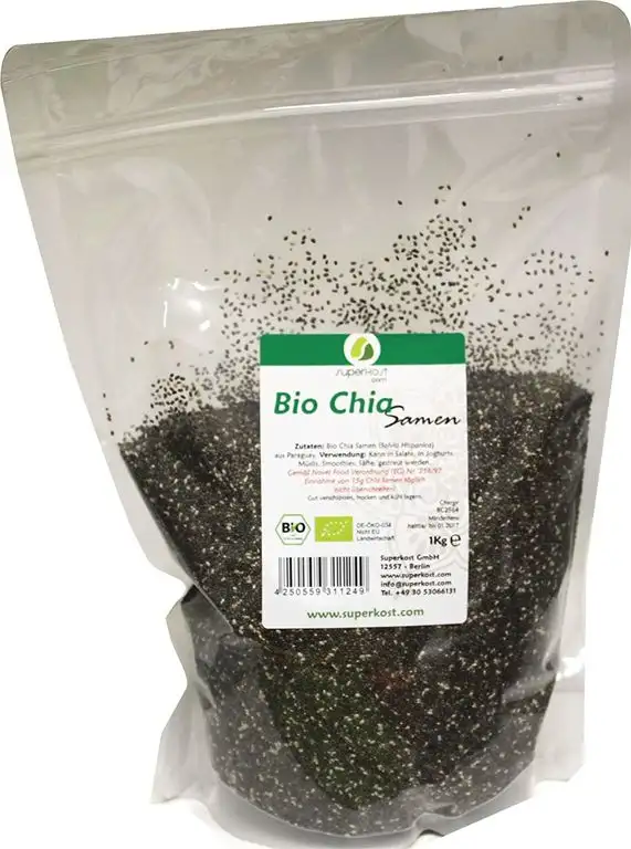 1Kg Bio Chia Samen KbA Organic NEU!