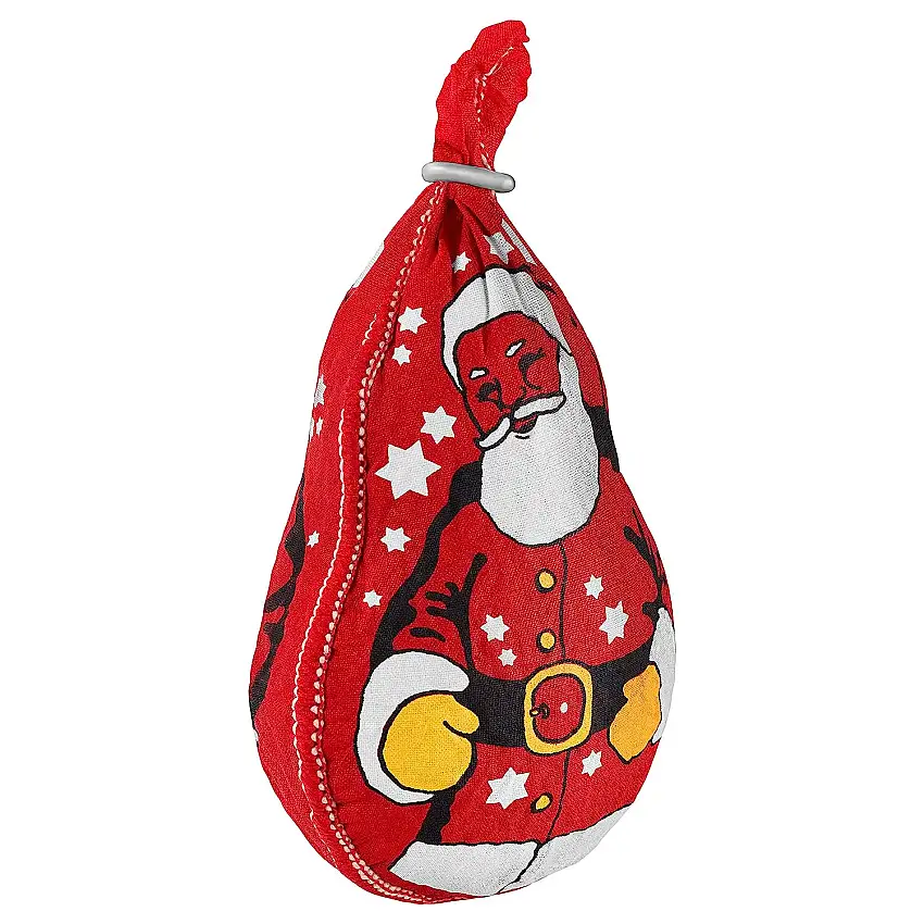 WURSTBARON® Salami Kugelnikolaus - 250g schmackhafte Salami in tollem Weihnachtsdesign