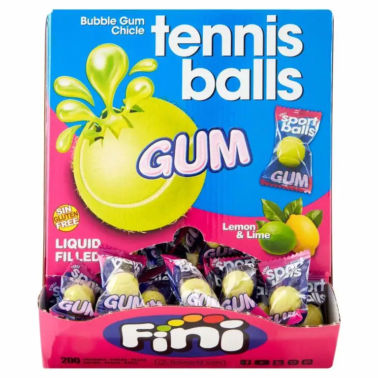Tri D'Aix Boom Bubble Gum Sports Tennis, 1er Pack (1 x 1 kg)