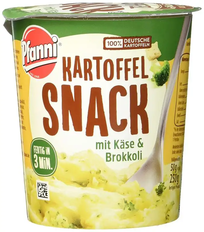 Pfanni Kartoffel Snack mit Käse und Broccoli, 50 g