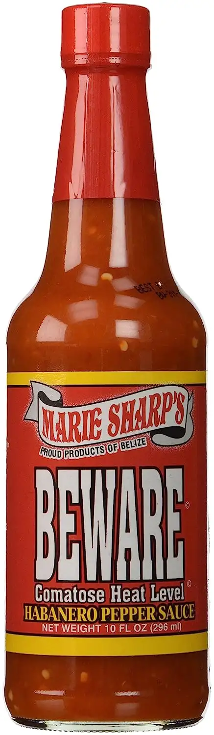 Marie Sharp's – „Beware“ Habanero Pepper Sauce – 296ml