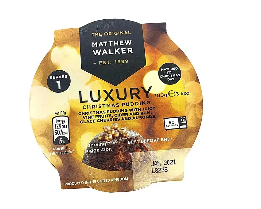Matthew Walker Luxury Christmas Pudding 100g