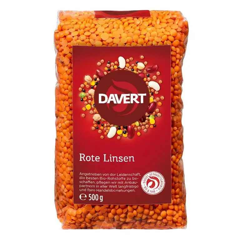Linsen rot (doppelt nachgereinigt) 500g