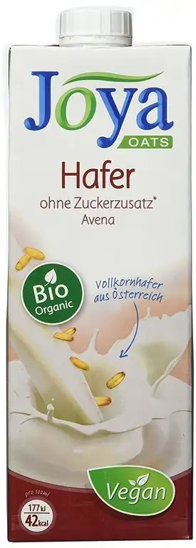 JOYA Bio Hafer Drink 10er Pack (10 x 1l) I veganer Milch Ersatz I Hafer Getränk ohne Zuckerzusatz laktosefrei I Oat Drink Organic I Plantbased I Milchalternative pflanzlich