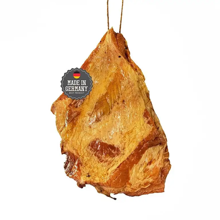 Schwarzwald Metzgerei - Badisches Schäufele, saftiges Stück aus der Schweineschulter, gepöckelt und goldgelb geräuchert - 1200g am Stück