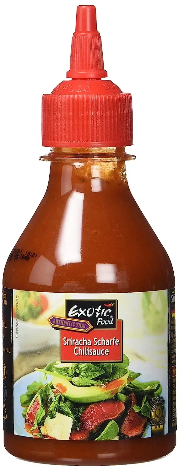 Exotic Food Chilisauce, Sriracha, scharf, 200g (1 x 200 g Packung)
