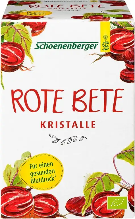 Schoenenberger Rote Bete Kristalle, 200 g Pulver