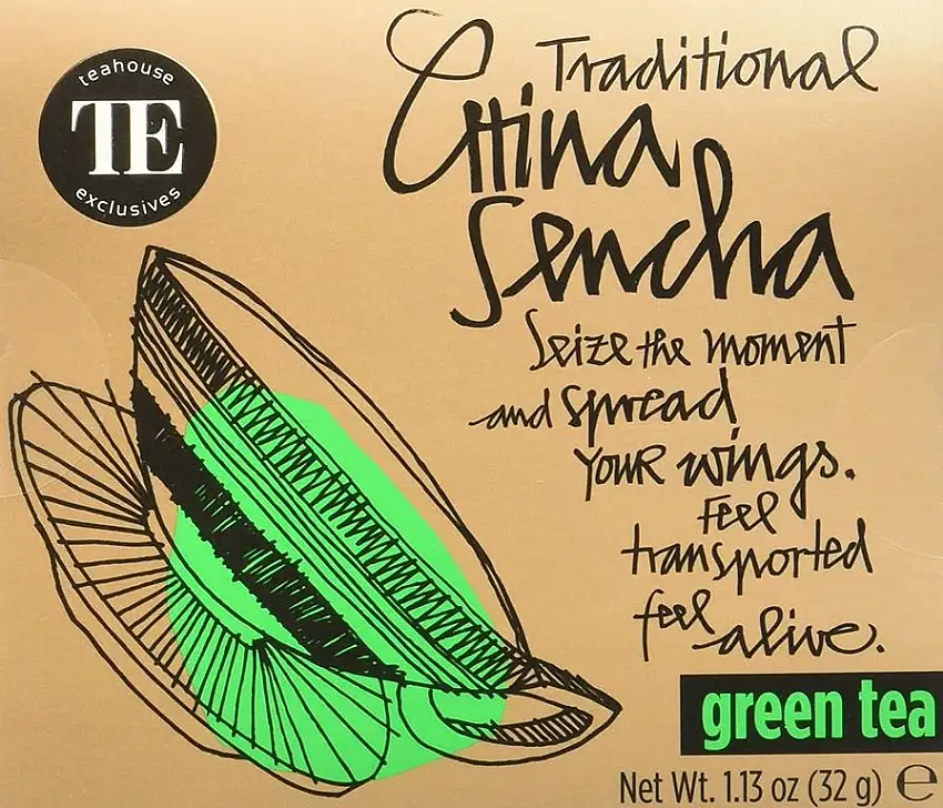 TE - Teahouse Exclusives Everyday Tea Traditional China Sencha 16 Beutel, 2er Pack (2 x 32 g)
