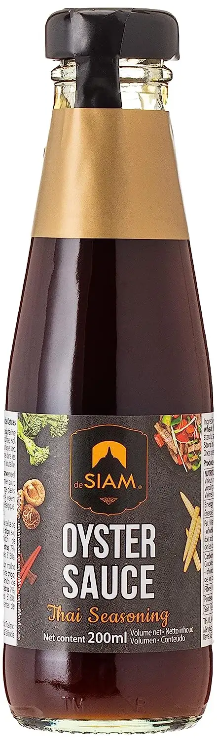 deSIAM Oyster Sauce - ein beliebtes Würzmittel in der asiatischen Küche. 1x 200ml