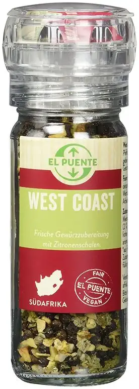 El Puente West Coast, Zitronenpfeffer-Mix, 3er Pack (3 x 60 g)