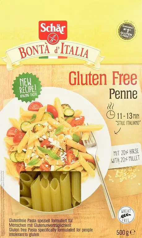 Schär Pasta Penne glutenfrei , 2er Pack (2 x 500g)