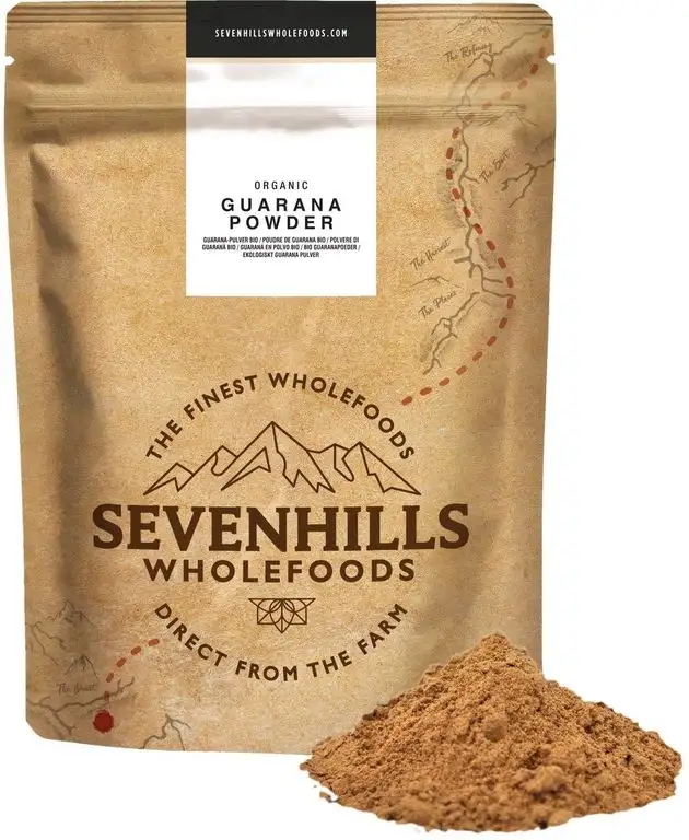 Sevenhills Wholefoods Guarana-Pulver Bio 1kg