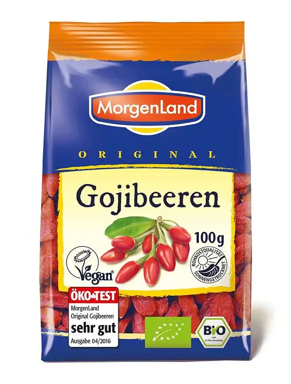 Morgenland Gojibeeren 100g Bio Trockenfrüchte, 1er Pack (1 x 100 g)