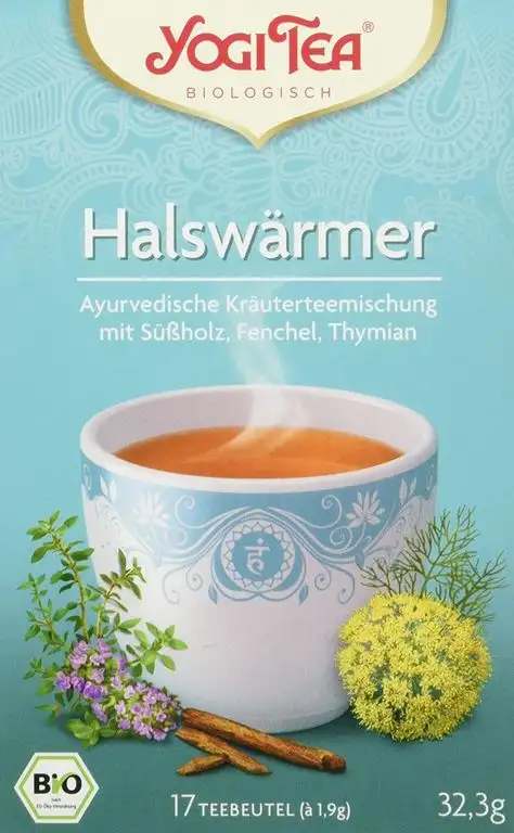 Yogi Tea Halswaermer Tee Bio, 3er Pack (3 x 32,3 g)