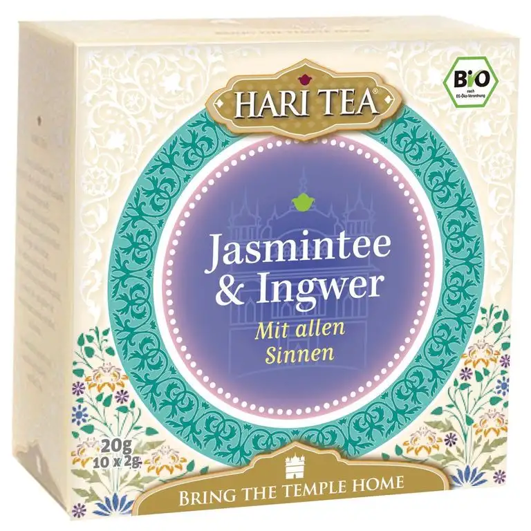 HARI TEA Bio "Mit allen Sinnen" 10 Teebeutel 20 g