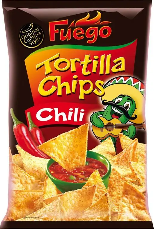 Fuego Tortilla Chips Chili, 150 g