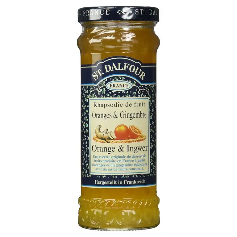St. Dalfour Fruchtaufstrich Ingwer & Orange, 284g