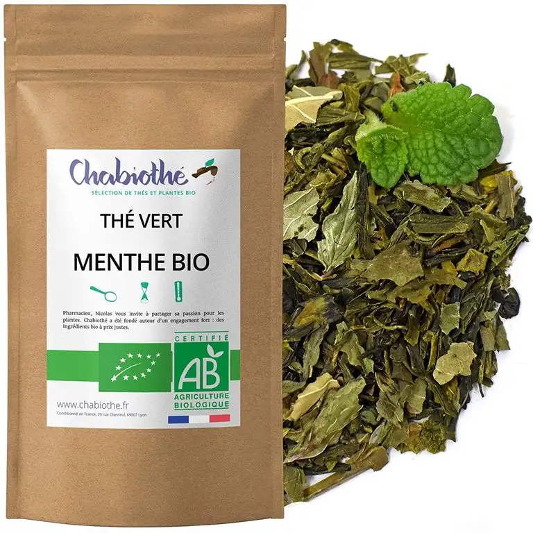 BIO Grüner Minze Tee 200g