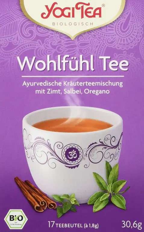 Yogi Tea Wohlfühl Tee Bio, 3er Pack (3 x 30,6 g)
