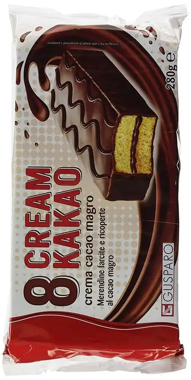 Forneria Gusparo S.p.A. 8er Cream Kakao, 280 g