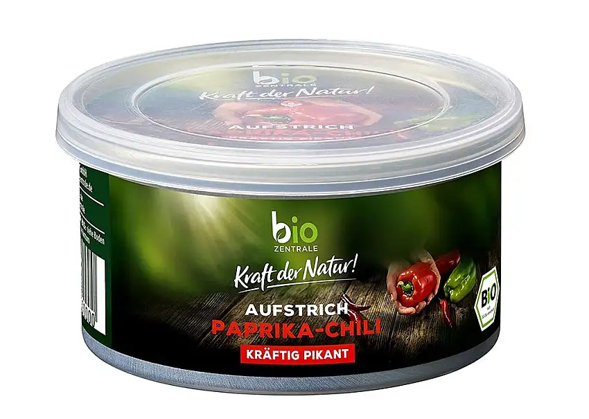 biozentrale Brotaufstrich Paprika-Chili, 125 g