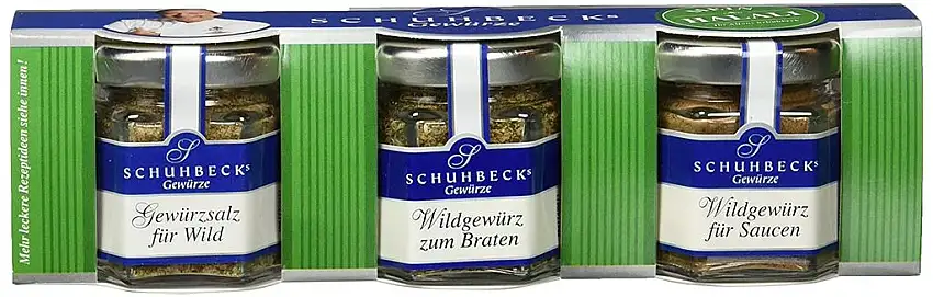 Schuhbecks 3er Set "Mein Halali", 1er Pack (1 x 65 g)