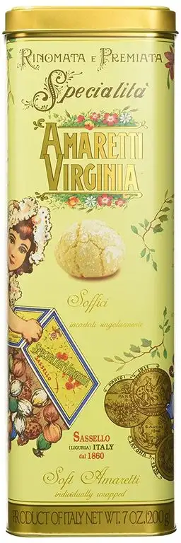Weiche amaretti tin/Dose 200 gr