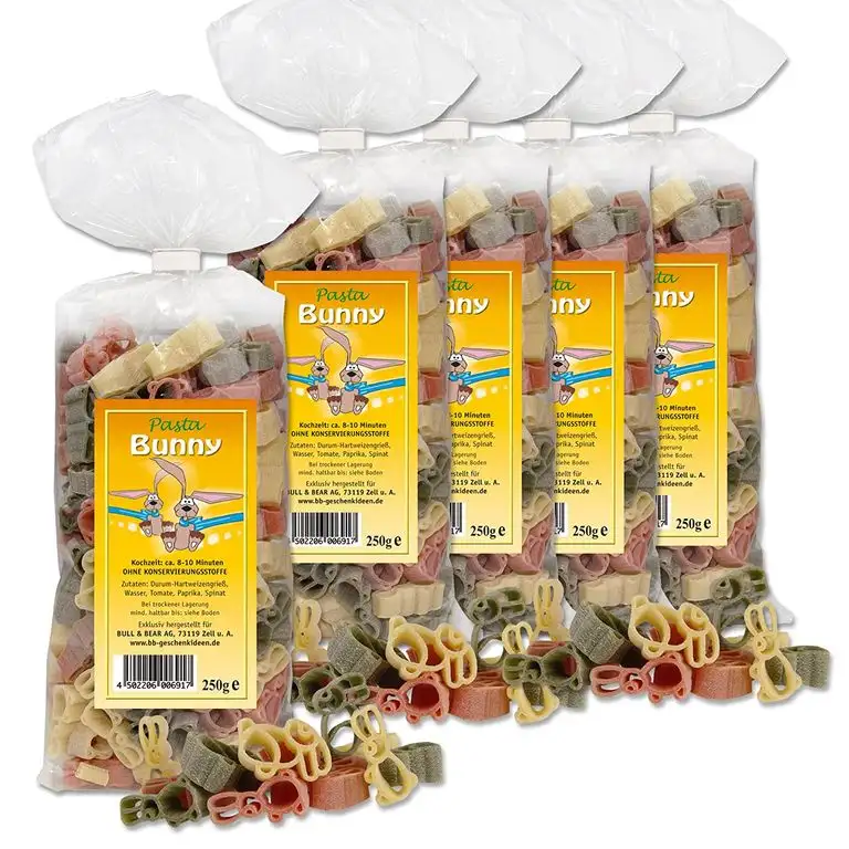 Häschen-Nudeln "Pasta Bunny" 5er Ostern-Set