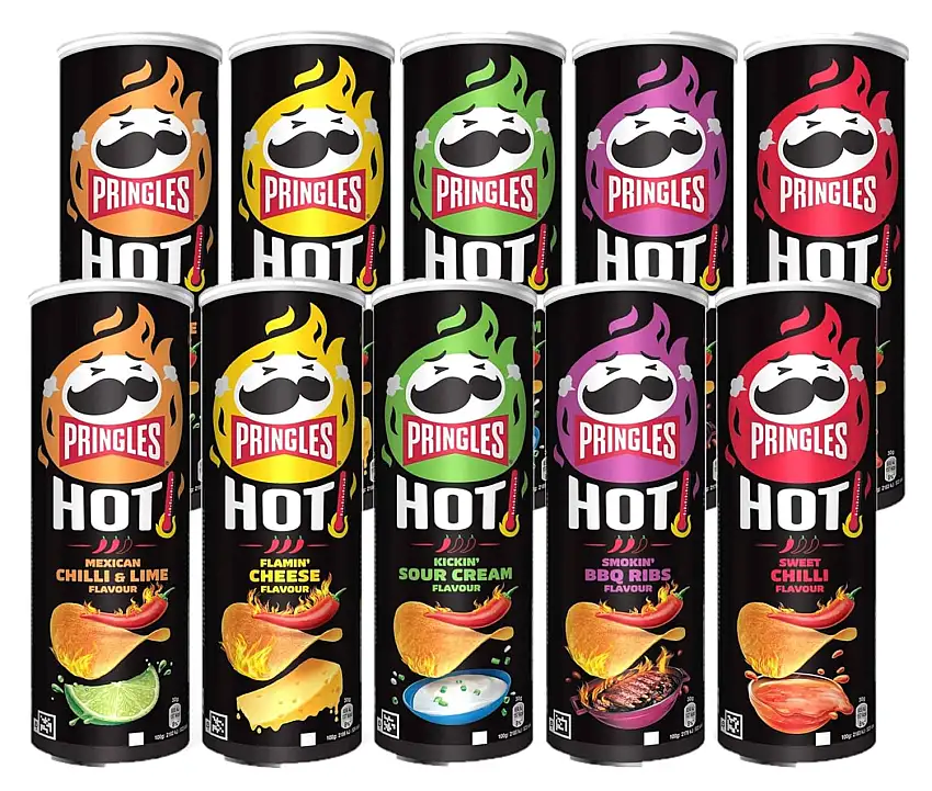Pringle Chips Hot Mix 10 x 160g