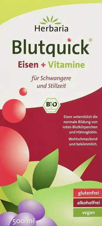 Herbaria Blutquick, bio, 1er Pack (1 x 500 ml)