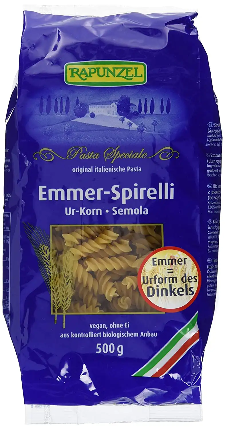 Rapunzel Emmer-Spirelli Semola, 1 x 500