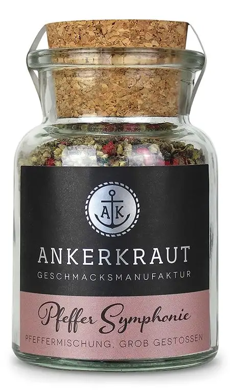 Ankerkraut Pfeffer Symphonie, 70g im Korkenglas