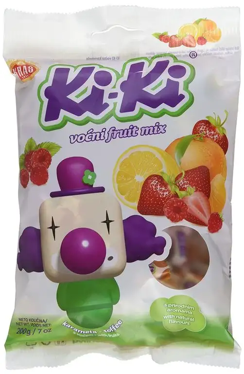 Kras Fruchtbonbons Kiki, 4er Pack (4 x 200 g)
