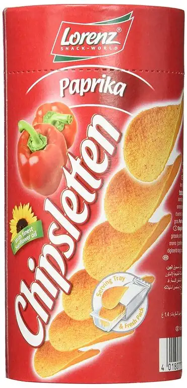 Lorenz Snack World Chipsletten Paprika, 50 g