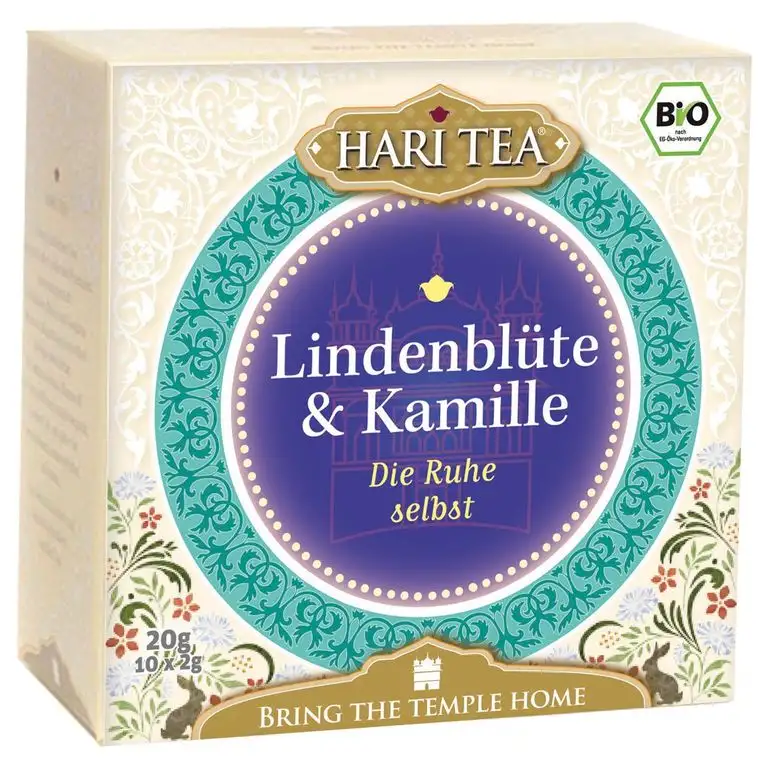 HARI TEA Bio "Die Ruhe selbst" 10 Teebeutel 20 g