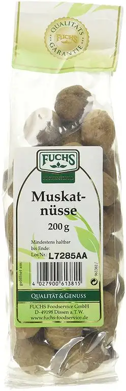 Fuchs Muskatnuss ganz süßes Aroma, 2er Pack (2 x 0.2 kg)
