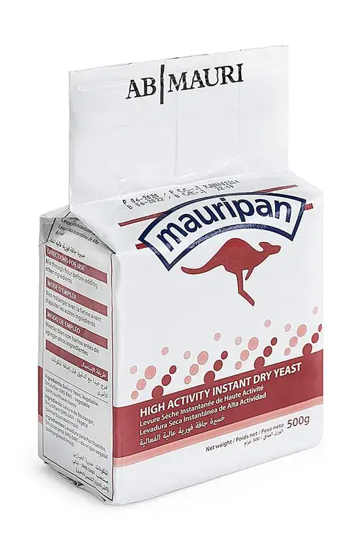 Mauripan High Activity Instant Dry Yeast 500g Packung (Instant Trockenhefe)