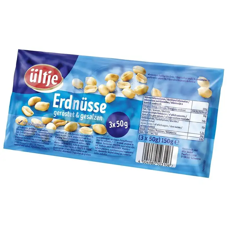 ültje Erdnüsse, geröstet und gesalzen, 150 g