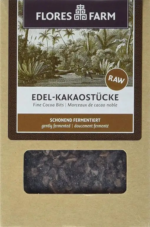Flores Farm Edel-Kakaostücke, 3er Pack (3 x 100 g)