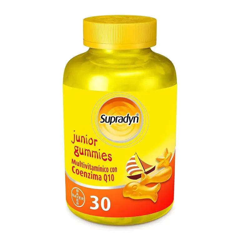 Supradyn Junior Gummi Gummies Süßigkeiten, Fruchtaroma
