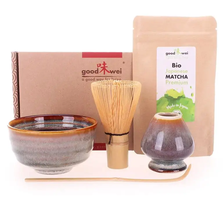 Matcha Komplett-Set inkl. Bio Matcha-Tee (Uji)