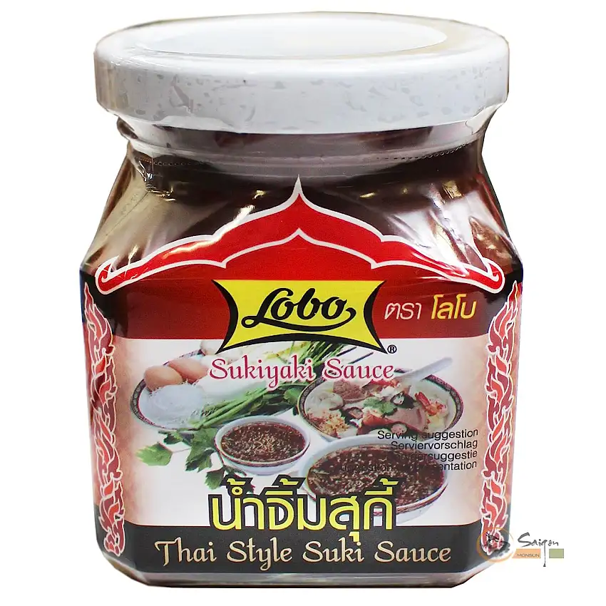 12x220ml Lobo Sukiyaki Sauce Thai Style