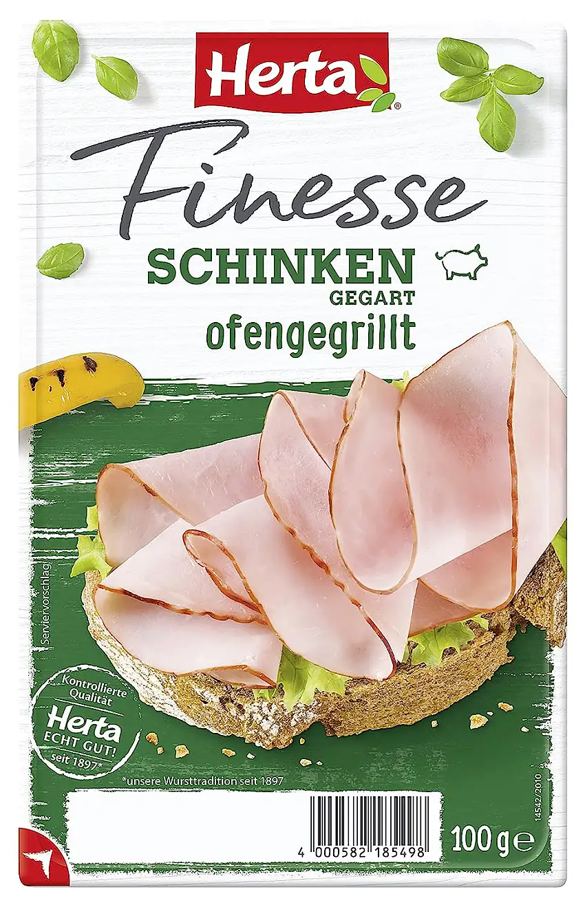 Herta Finesse Schinken, 1er Pack (1 x 100 g)